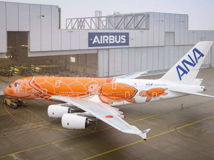 On October 15, All Nippon Airways took delivery of its third and final A380 from Airbus