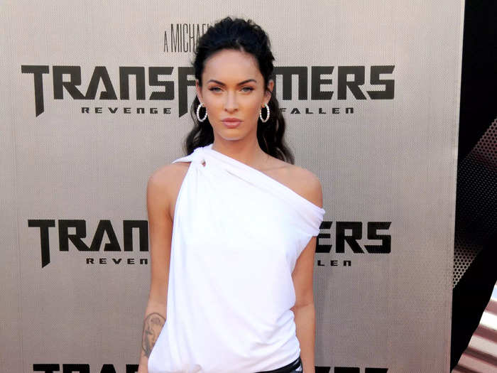 Fox arrived at the 2009 premiere of "Transformers: Revenge of the Fallen" in a sophisticated white dress.