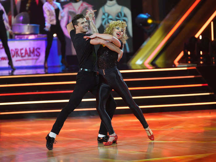 ELIMINATED: However, despite scoring an impressive 36 out of 40 for their quickstep to "You