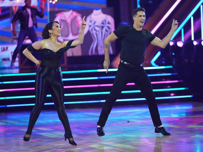 SAFE: Cody Rigsby and Cheryl Burke performed a quickstep to "We Go Together" and scored 32 out of 40.