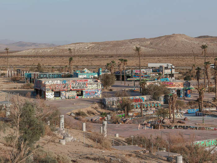 The park is located in the Mojave Desert and was built by local businessman Bob Byers, who named it after his wife, Dolores. It opened to the public in 1962, according to Jam Press.