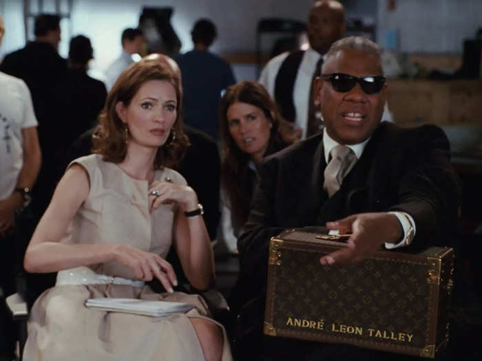 Fashion industry icon Andre Leon Talley is present during Carrie