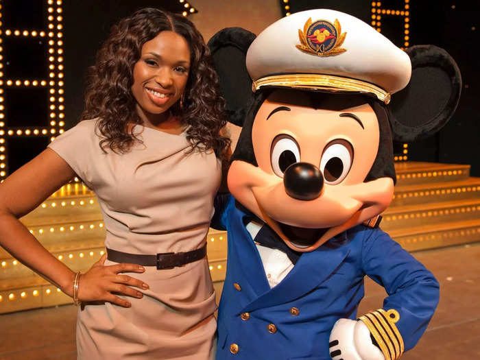 Jennifer Hudson sailed the Disney Cruise Line for six months in the early days of her career.