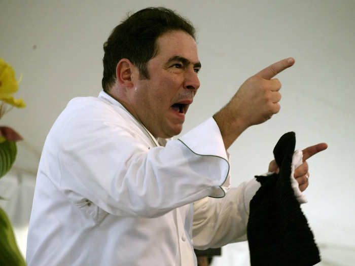 "Bam!" became his catchphrase to keep the crew awake while filming "The Essence of Emeril" in the early days of Food Network.