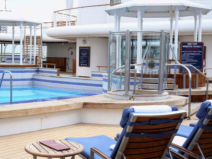 Each ship has a Quiet Cove for adults with its own pool area, bar, and cafe.