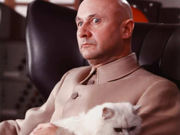 10. Ernst Stavro Blofeld ("You Only Live Twice")