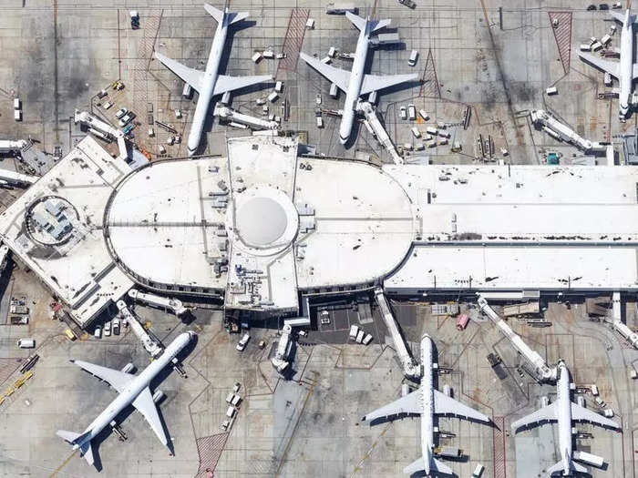 Fast Lane is located at the east end of the checkpoint at terminal 7, which is where all passengers traveling through either terminal are screened. There is not a separate checkpoint for terminal 8.