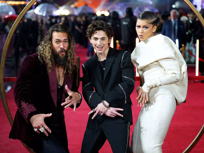 According to Chalamet, their costars Javier Bardem and Jason Momoa even joined the dance parties.
