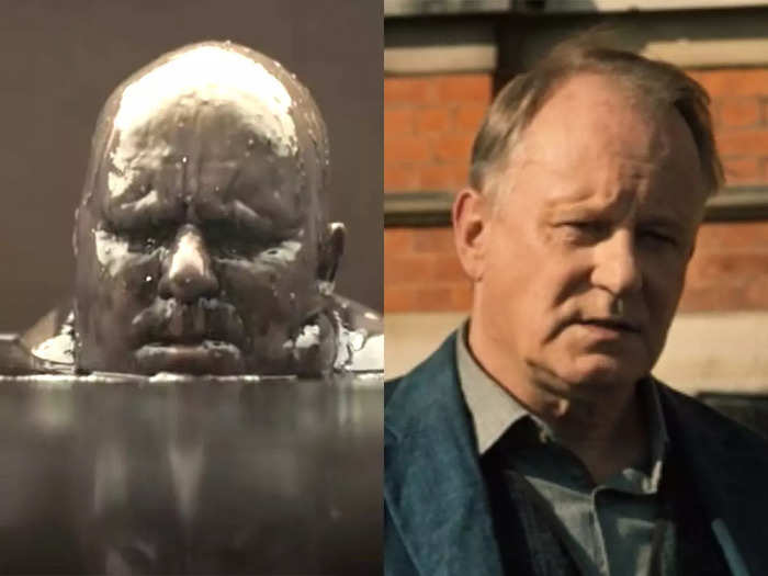 Stellan Skarsgård is unrecognizable as Baron Vladimir Harkonnen in "Dune," but looks more like himself as Erik Selvig in the MCU.