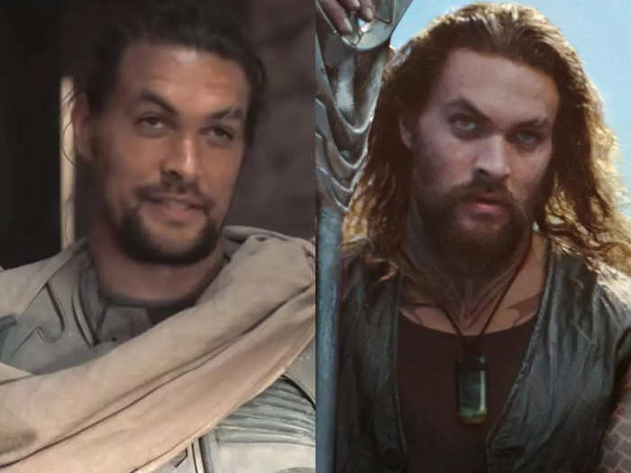 Jason Momoa is known for playing strong, fearless characters like Duncan Idaho in "Dune" and Aquaman/Arthur Curry in the DC Extended Universe.