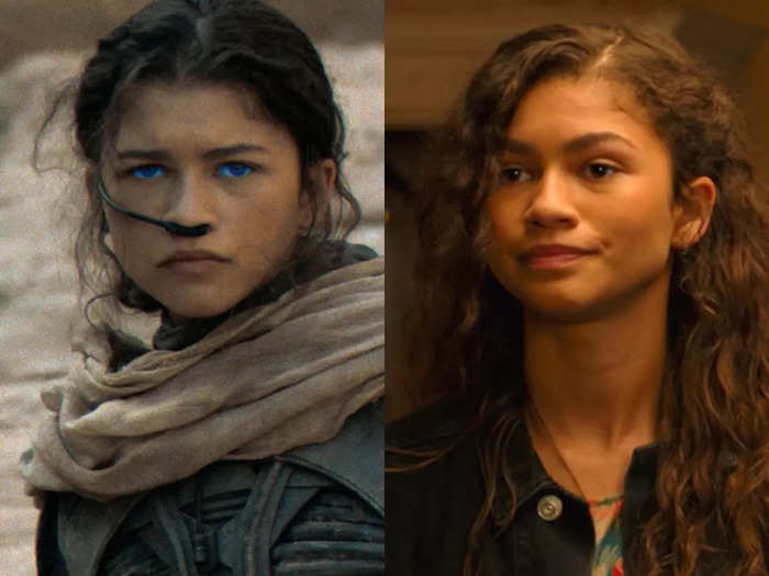 Zendaya stars as Chani in "Dune," but fans will also recognize her for her role as MJ in the Marvel Cinematic Universe.