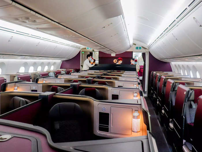 Qatar Airways is continuing its dine-on-demand offering in the cabin where travelers can order anything on the menu at any time during the flight. Passengers don