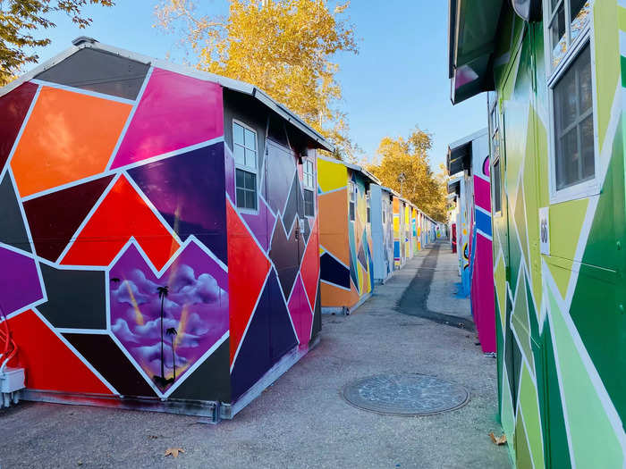 "[The village] demonstrates that when it comes to solving homelessness, thinking outside the box and engaging creative leaders across industries produces tremendous results," Kevin de León, a Los Angeles councilman, said in the press release.