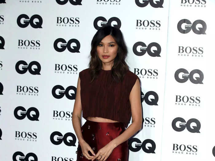 She wore a daring shirt-and-skirt combo at the 2018 GQ Men of the Year event.