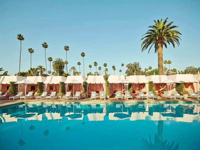 The Beverly Hills Hotel is an icon for glamour and a favorite among Hollywood royalty.