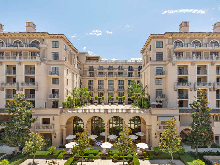 The Maybourne Beverly Hills is an opulent, stately hotel with one of the best spas in the region.