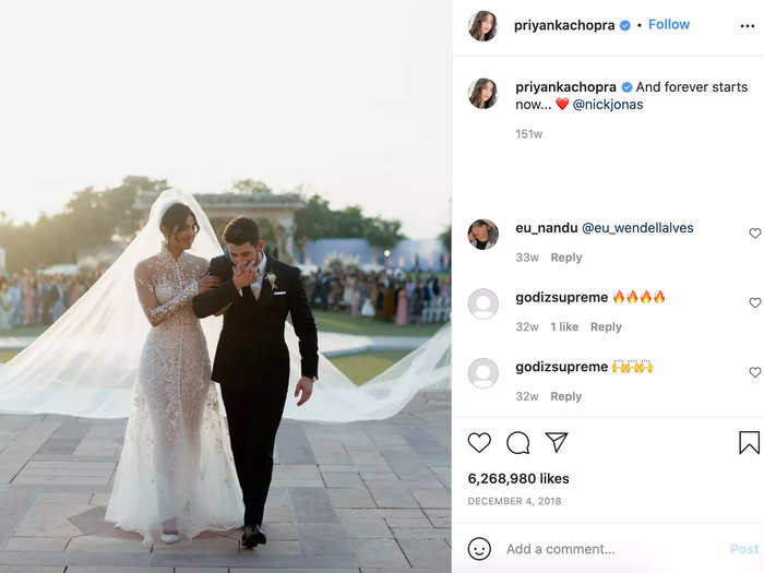 Priyanka Chopra Jonas got married in a one-of-a-kind Ralph Lauren wedding gown.