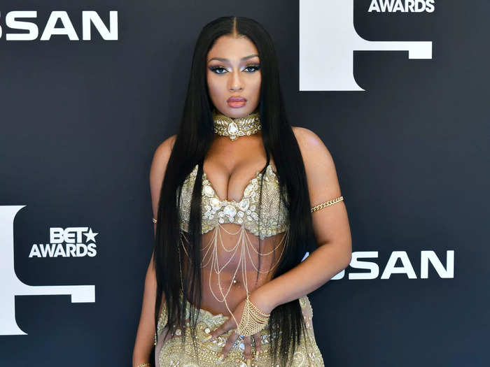 Megan took her love of two pieces to the next level at the 2019 BET Awards.