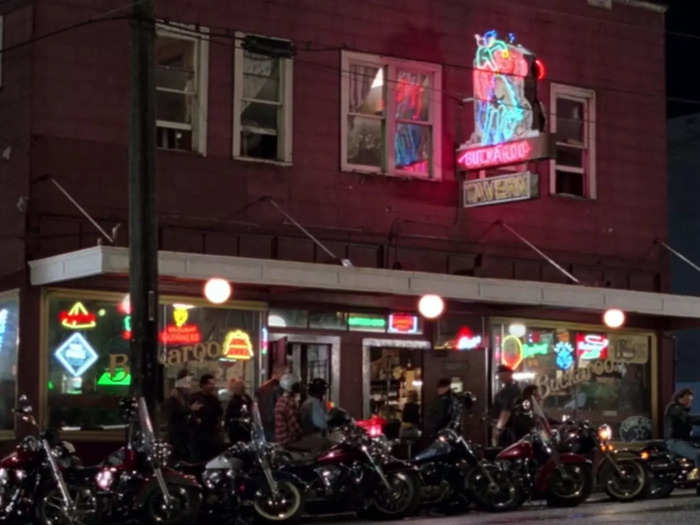 The biker bar that Patrick hangs out at, the Buckaroo Tavern, was a Fremont landmark.