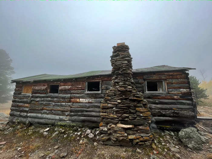 This building was still standing and in better condition than the first. The house would