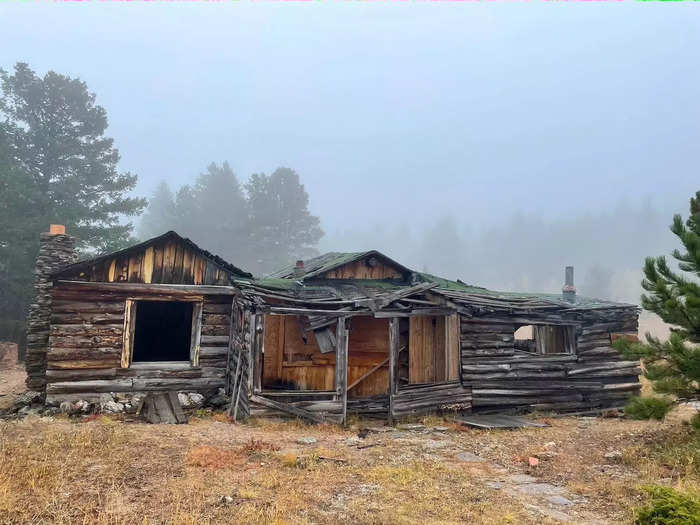 Tucked in the back of pine and aspen forests in Estes Park, Colorado, is Homestead Meadows - a ghost town from the 1800s.