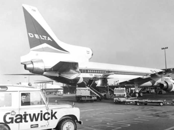 However, the rule was waived for trijets, opening the door for carriers, like Delta Air Lines, to operate routes that twin jets could not legally serve. Delta used the L-1011 on its first transatlantic flight from Atlanta to London Gatwick Airport in 1978.