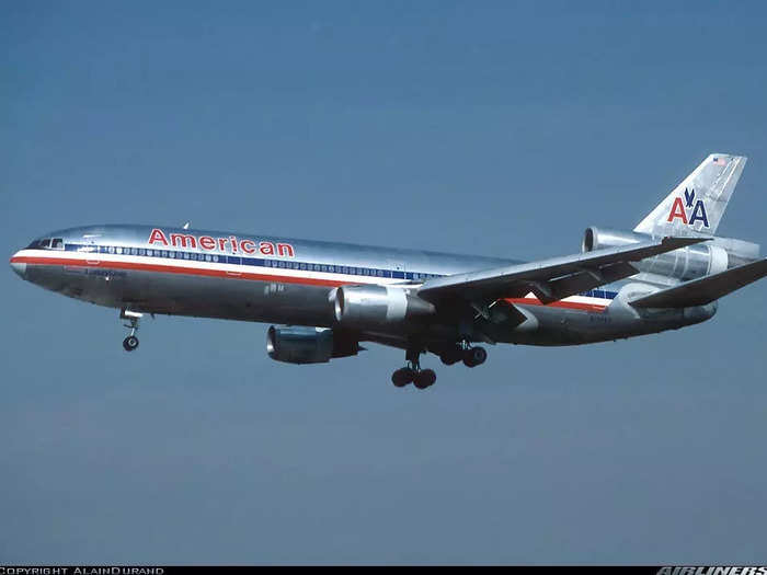 The aircraft was smaller than the mammoth 747 but could still carry 250-360 passengers. American was its launch customer.