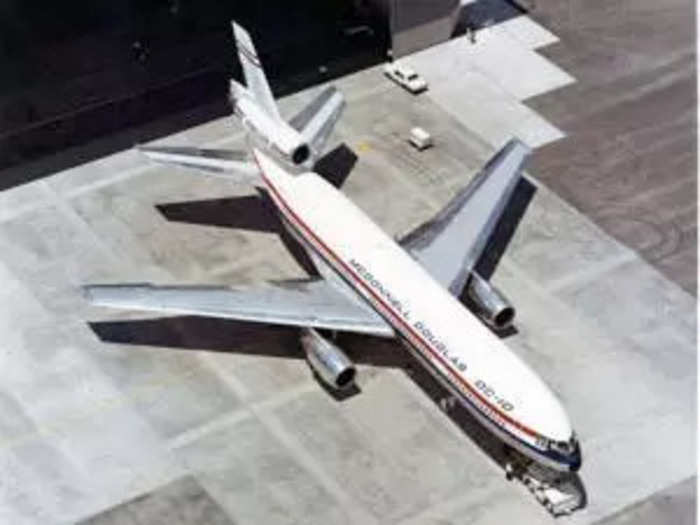 After the 747 came the wide-body trijet McDonnell Douglas DC-10 in 1971, which was engineered after airlines like American and TWA asked manufacturers to come up with a smaller, yet still high-density, long-range aircraft to meet demand.