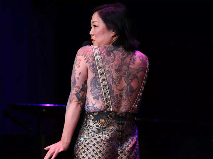 Comedian Margaret Cho got one of her first back tattoos in 2007 when she appeared on "LA Ink" with Von D.