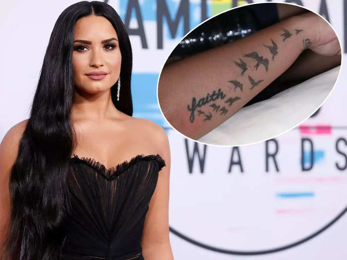 In 2012, Von D inked Demi Lovato