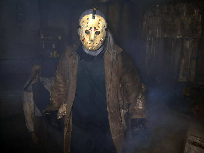 If "Halloween" has Michael, "Friday the 13th" had another iconic killer - Jason Voorhees, a machete-yielding monster who wears a hockey mask.