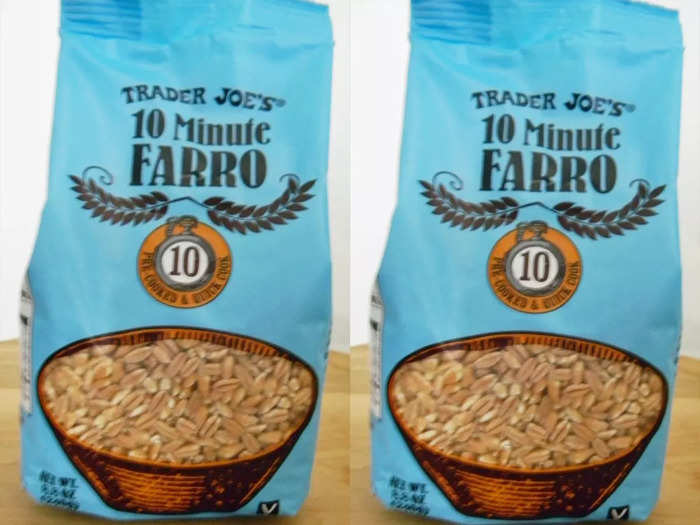 Farro is a solid source of protein and fiber.