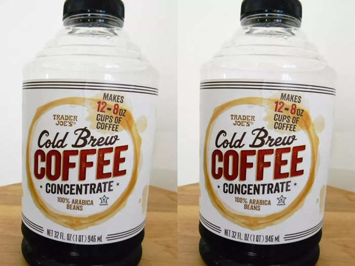 I like to drink the cold-brew coffee concentrate hot.