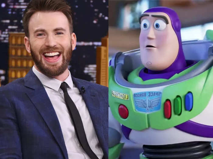 Chris Evans had to quickly clarify that he was not playing the beloved toy from "Toy Story," voiced by Tim Allen