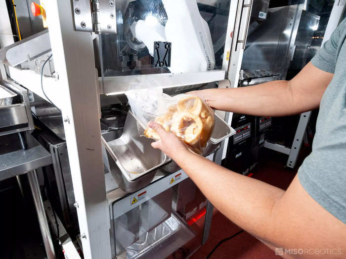 It also has a new bin system for frying lower volume items like onion rings, chicken fingers, or even vegetables and other dishes.