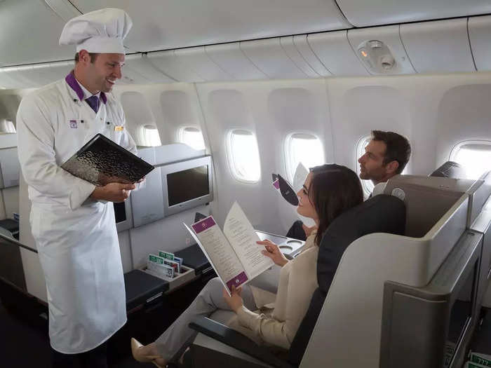 Meanwhile, some airlines have taken a different approach and have employed onboard chefs to improve the meal experience for premium class passengers.