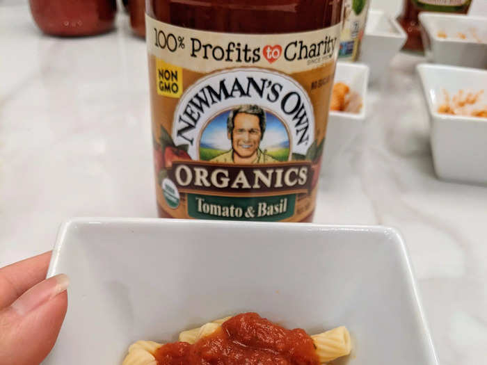 This tomato-and-basil sauce from Newman