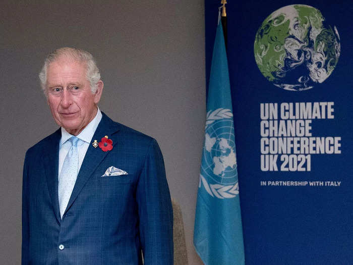 Prince Charles also flew in a private jet to Glasgow independently of Johnson, according to The Guardian, also using sustainable aviation fuels.