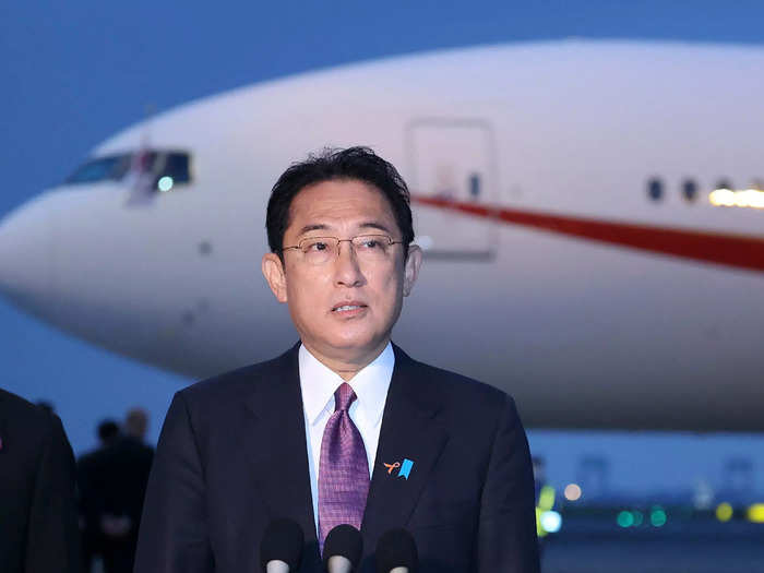 Japanese Prime Minister Fumio Kishida arrived on the country