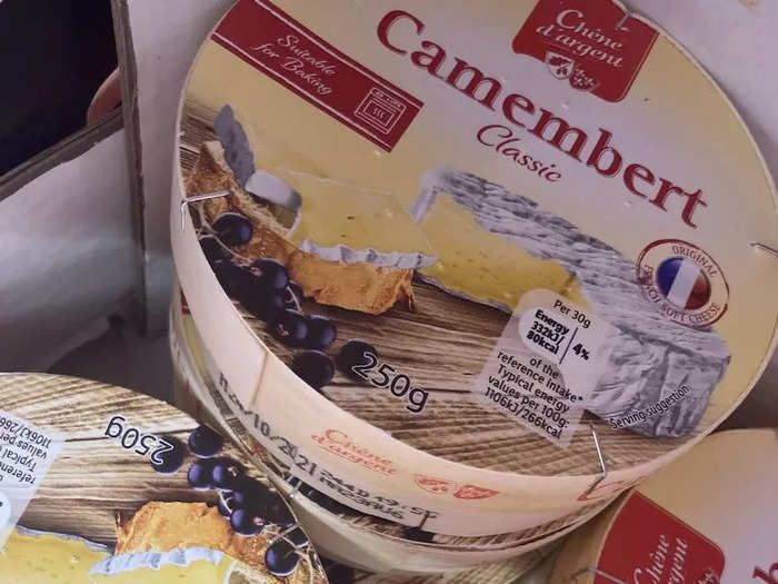 Camembert cheese beats out vegan options.