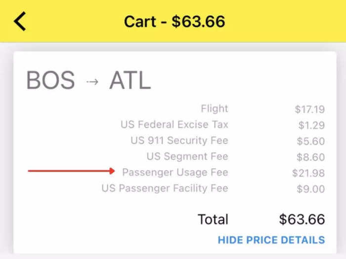 Three carriers impose these additional fees, including Spirit that charges up to $22.99 each way...