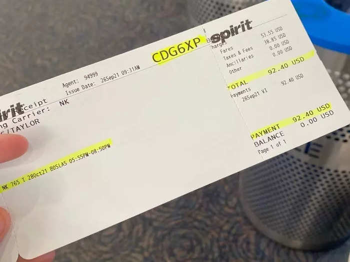 This is because low-cost carriers tack on a "passenger handling fee" for online bookings, but it is waived for customers who buy in person at the airport.