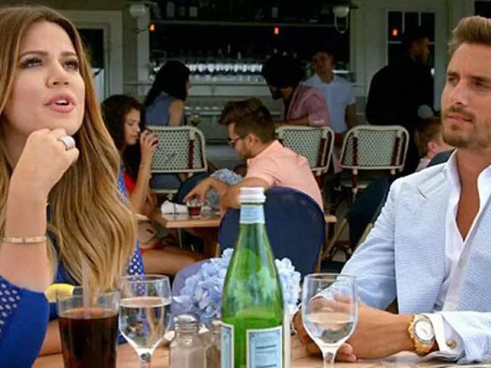 Khloé and Scott Disick appeared in the season six finale of "Royal Pains" in 2014.