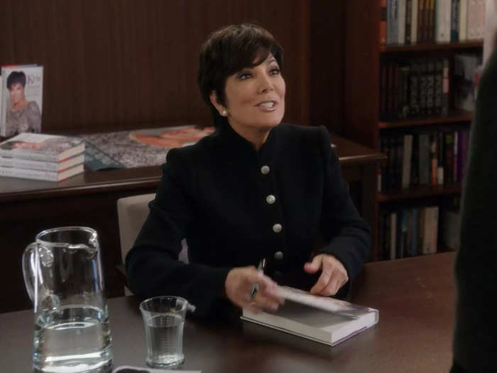 Kris played herself during an episode of "The Mindy Project" in March 2015, when Mindy tries to get Kris to sign a copy of her book.