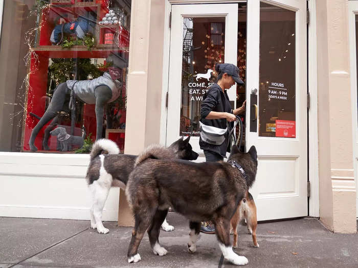 The store is open seven days a week, from 9 a.m. to 9 p.m.