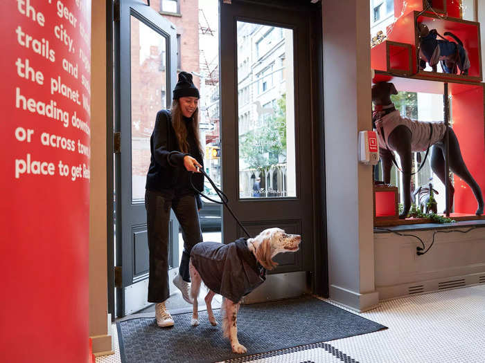 The store is a new venture for Petco, as its first store dedicated exclusively to one brand.