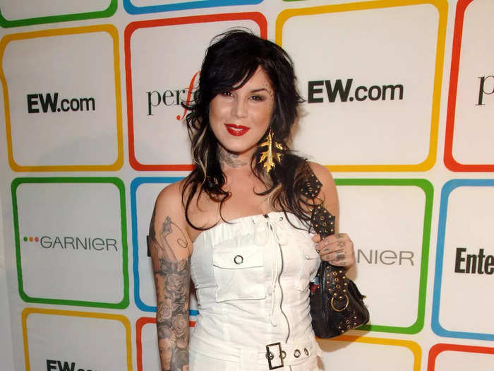 Kat Von D put an edgy twist on early-aughts trends at the start of her career.