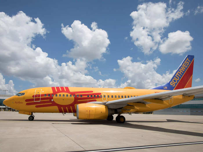 Southwest typically paints its state flag liveries to commemorate certain service anniversaries, like New Mexico One coming 20 years after the company launched service to the state. Louisiana One was unveiled around the airline