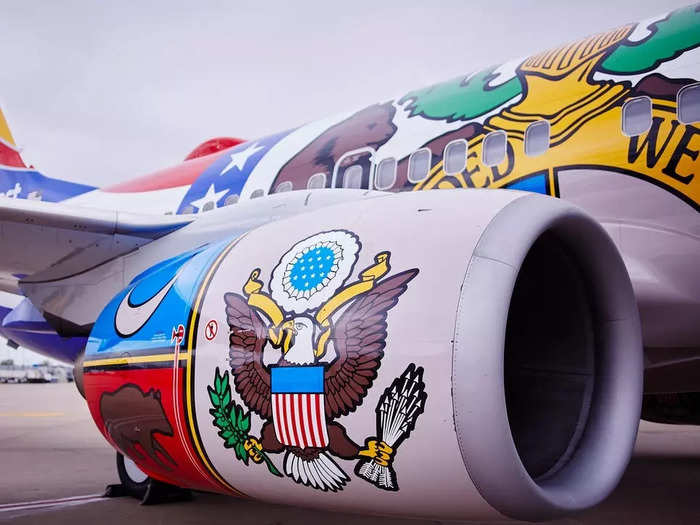 Some travelers may notice the company also sports several eye-catching state flag liveries, which Southwest unveiled as a tribute to the destinations it serves.