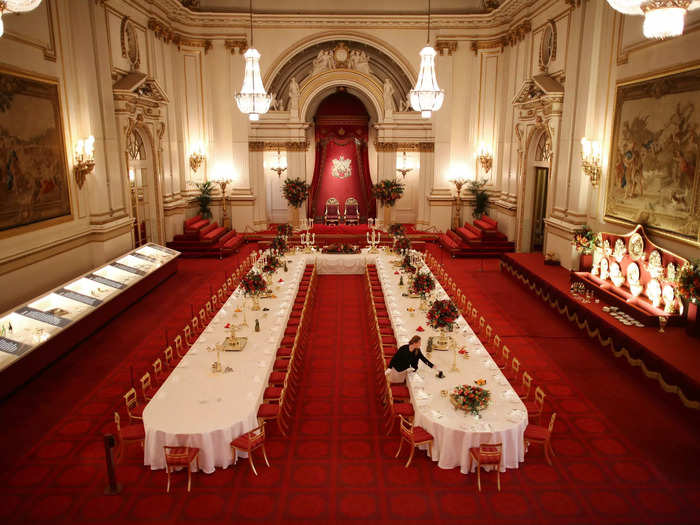 No royal table can be dressed without the approval of the royal linen keeper.